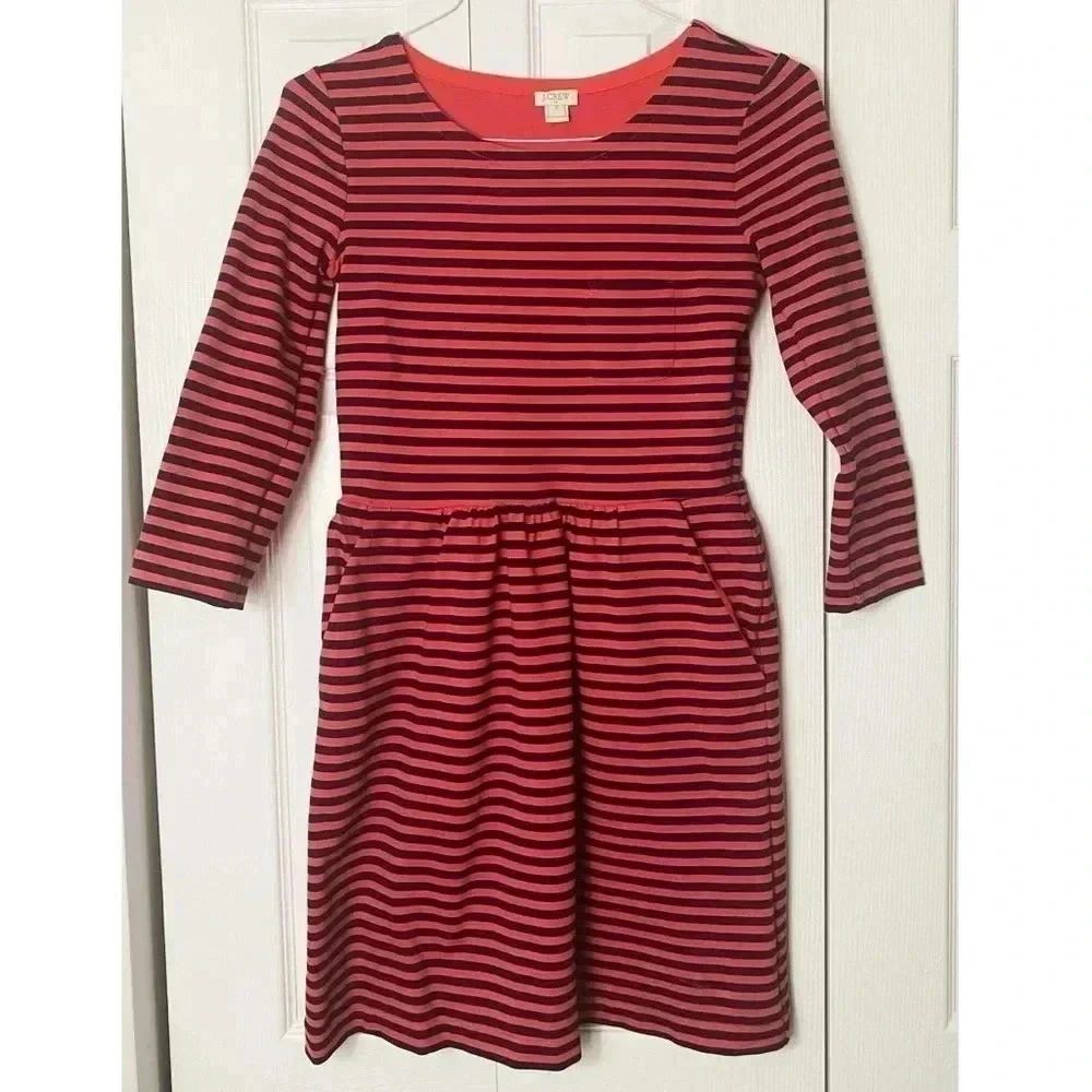 Striped J. Crew Dress